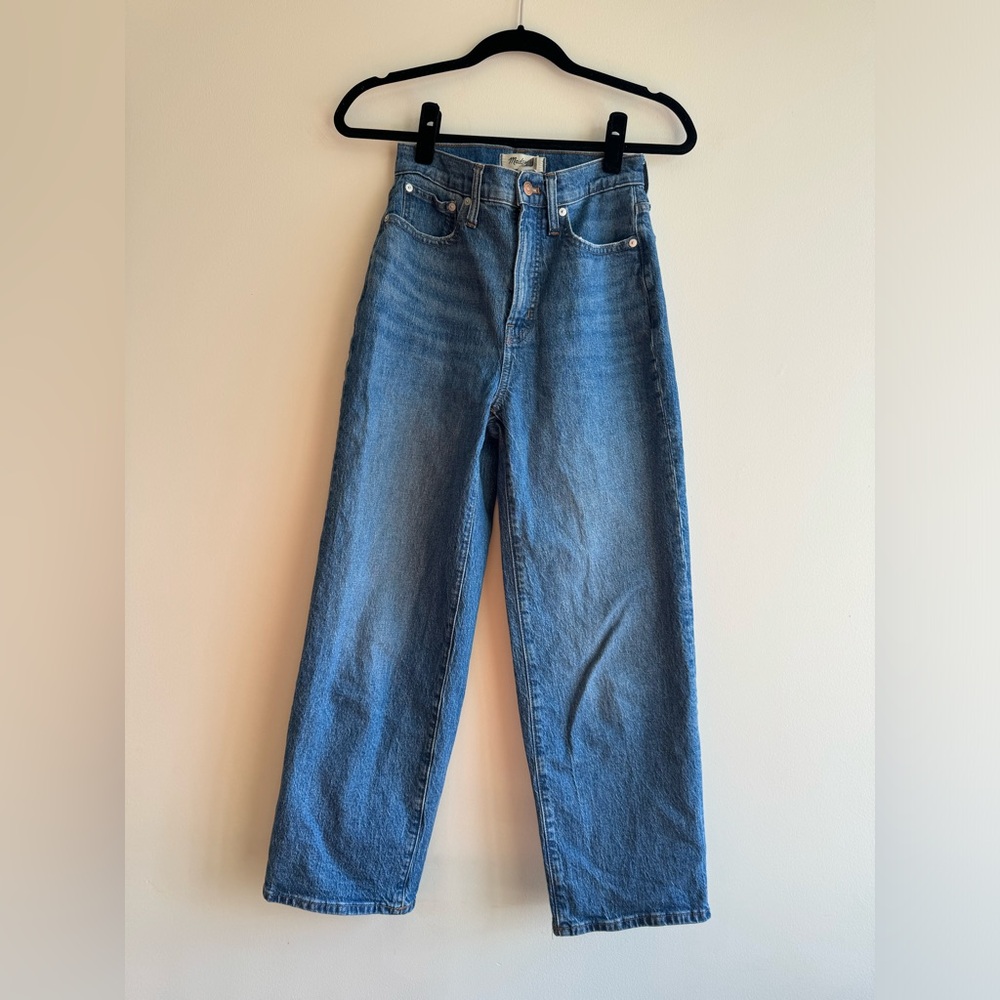 Madewell Perfect Vintage Wide-Leg Crop Jean